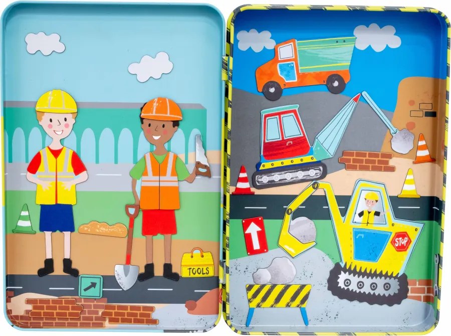 Hra s magnetkami – Stavba