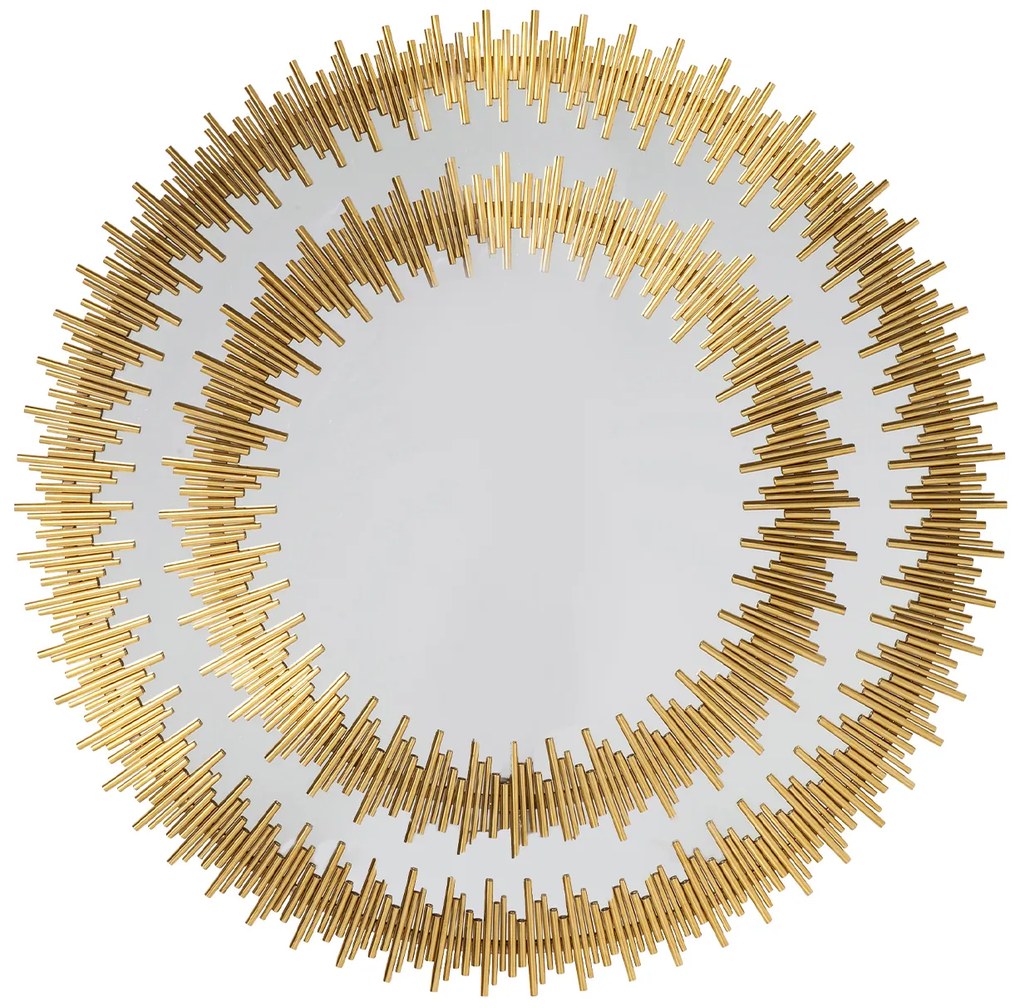 Solare zrkadlo zlaté Ø132 cm
