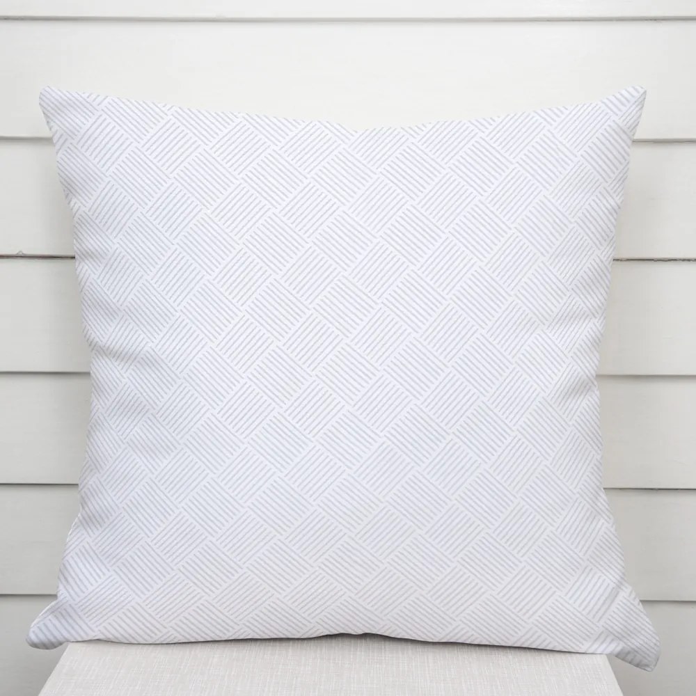 Biante Dekoračná obliečka na vankúš Milano TF-094 - biela 60 x 60 cm