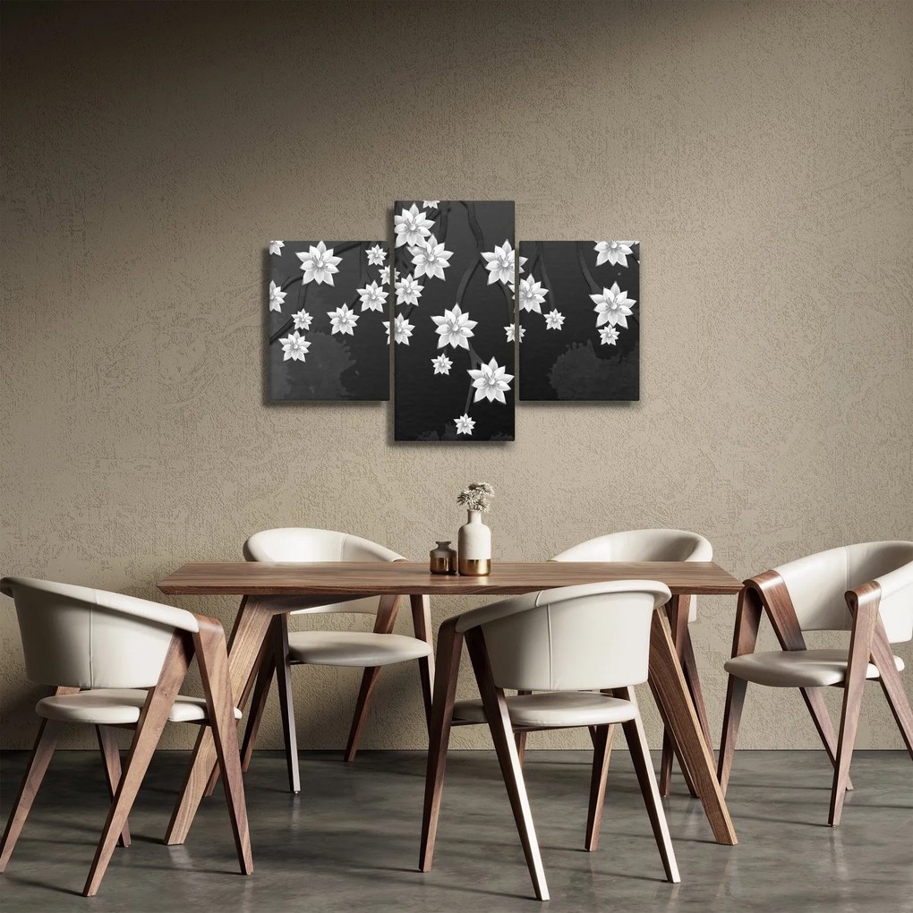 Obraz - Kvety na vetvách (90x60 cm)