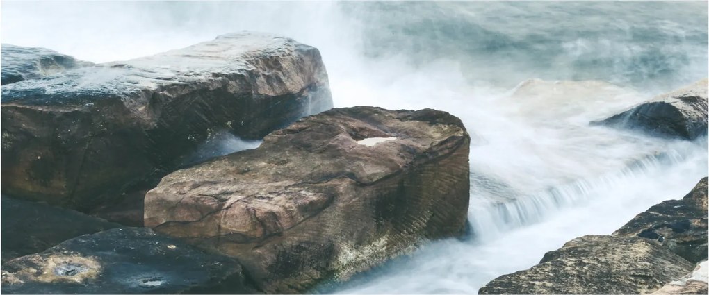 Obraz - sila vody (120x50 cm)