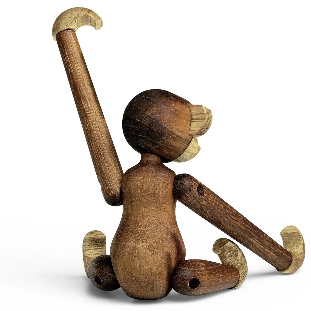 Kay Bojesen Drevená opička Monkey Mini Teak Limba 9,5 cm