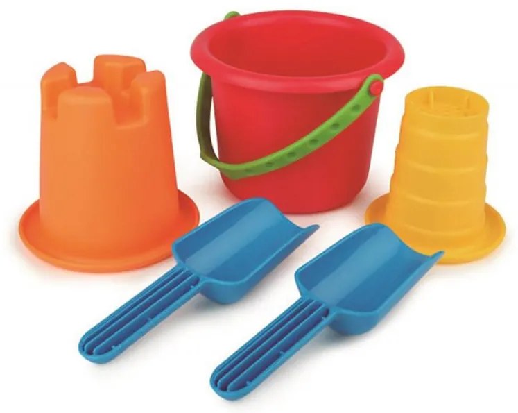 Vedierko 5 v 1 - hračka na piesok