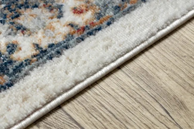 Koberec / behúň DISTIN 0834A granátový / modrý / žltý / terrakota