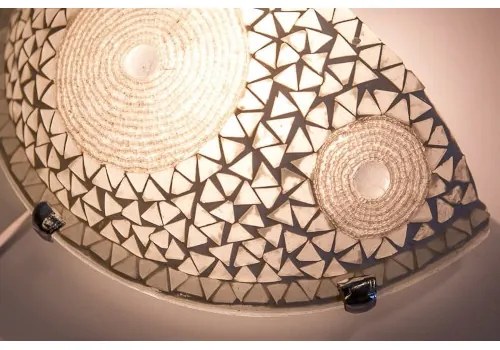 Orient wall lamp Moon mozaika TRANSPARENT & BEADS 30*17