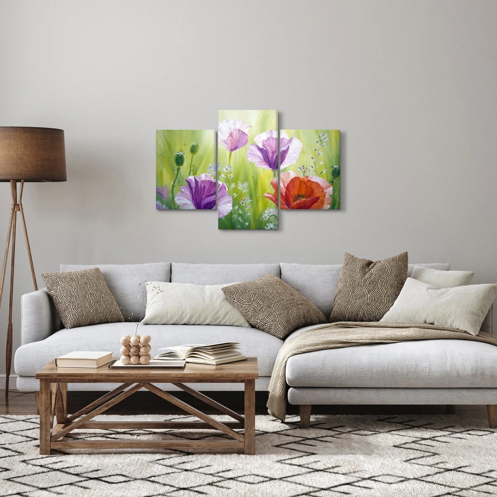 Obraz - Vlčie maky (90x60 cm)