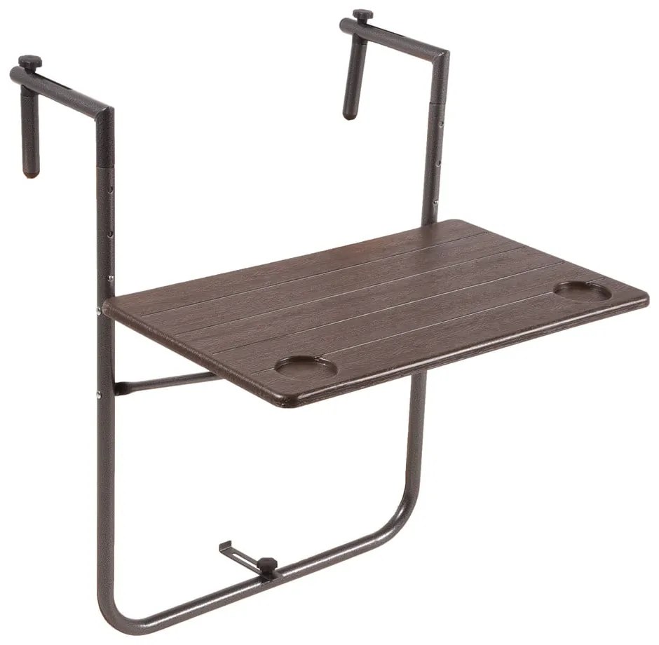 Závesný balkónový stolík 60x60 cm Tabora – Garden Pleasure