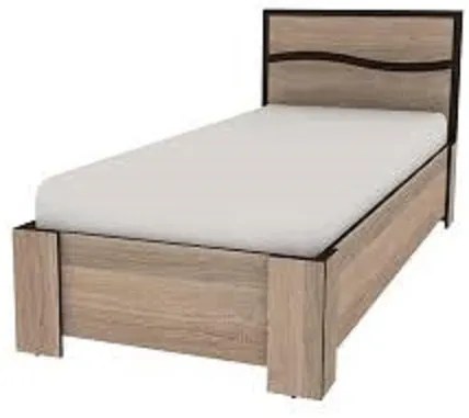 CORI posteľ 80x200, sonoma truffle/wenge
