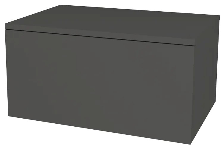 Mereo Ponte, kúpeľňová skrinka 70 cm, Multidecor, Šedá diamant, MER-CN291SEDD