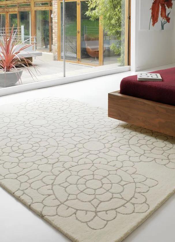Masiv24 - Matrix koberec 120x170cm MAX19 Crochet - krémová