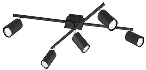 Trio Marley stropné osvetlenie čierna 612400532 TR612400532