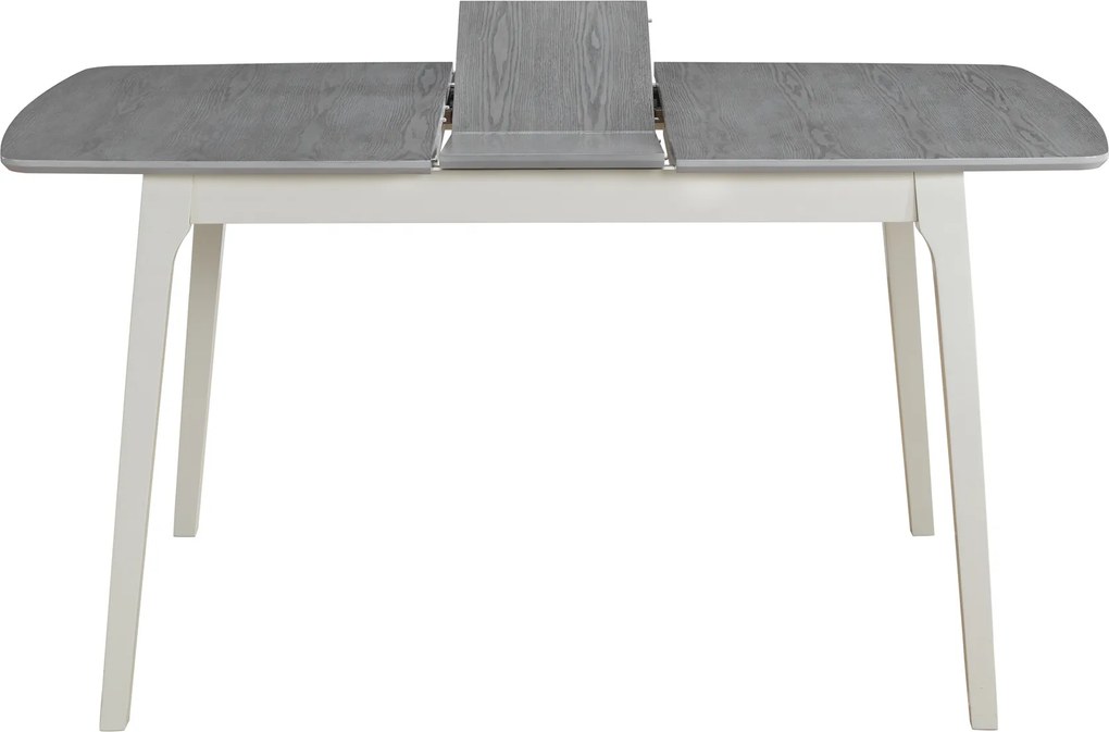 SIGNAL Rimini rozkladací jedálenský stôl sivá / biela