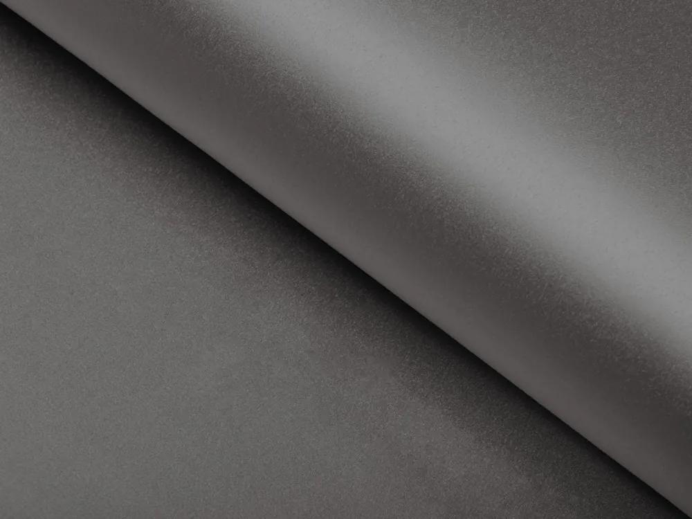 Biante Saténový behúň na stôl polyesterový Satén LUX-004 Sivohnedý 45x180 cm