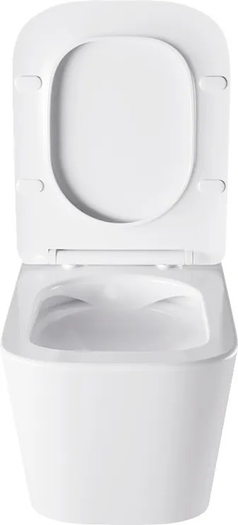BPS-koupelny Závesná WC misa so SoftClose sedadlom HYD-4190, biela