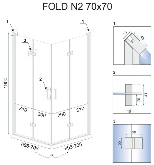 Gedy Gedy, DESIDERIO sprchový záves 180x200cm, polyester, 1355
