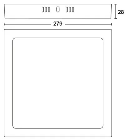 Philips - LED Stropné svietidlo MAGNEOS LED/20W/230V 2700K čierna