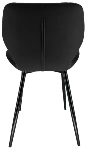 Jedálenská stolička SJ.17 čierna