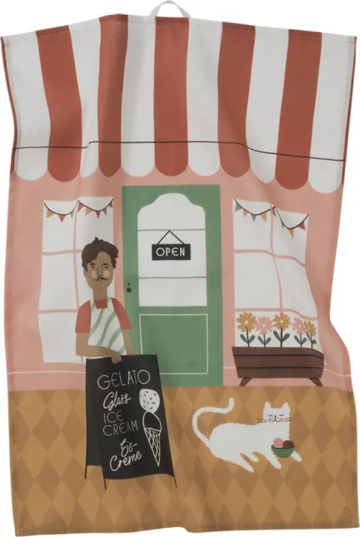 Ľanová utierka Carlos 50x70