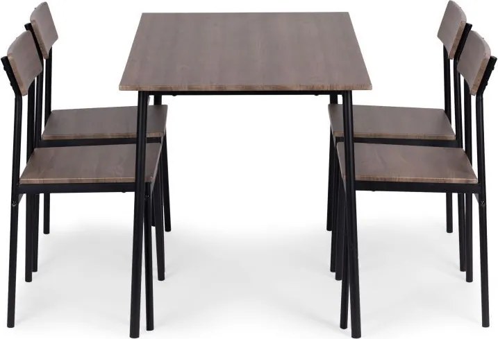 Sada nábytku do jedálne, kuchyne, stôl, 4 stoličky MALMO