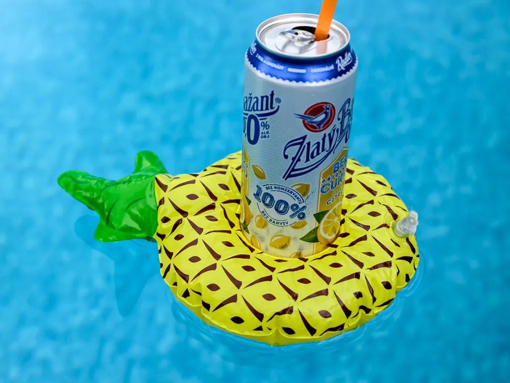 Nafukovací držiak nápojov ANANAS