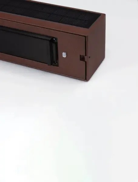 Vonkajšie nástenné svietidlo Brown hnedá