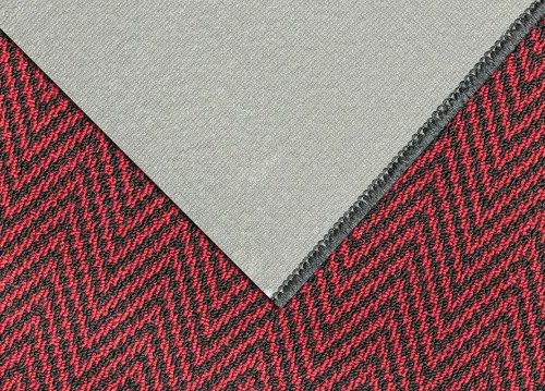 Koberce Breno Behúň DELHI 7259, šíře role 67 cm, červená, viacfarebná