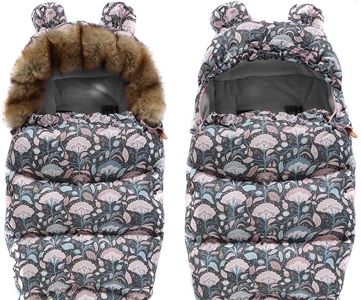 Dekorstudio Detský fusak s kožušinou Teddy PRO N Roso