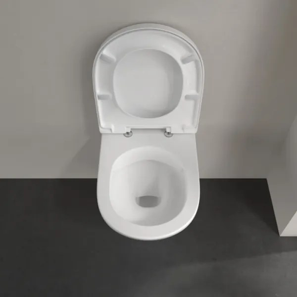 Villeroy & Boch 5688HR01 - Závesné WC s sedátkom SoftClose O.NOVO keramika/biela
