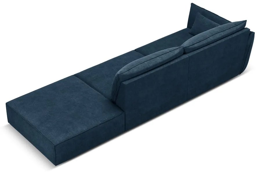 Tmavomodrá leňoška (ľavý roh) Vanda – Mazzini Sofas