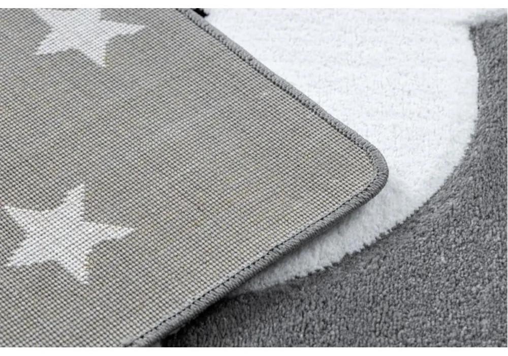 Detský kusový koberec Mráčik sivý 120x170cm