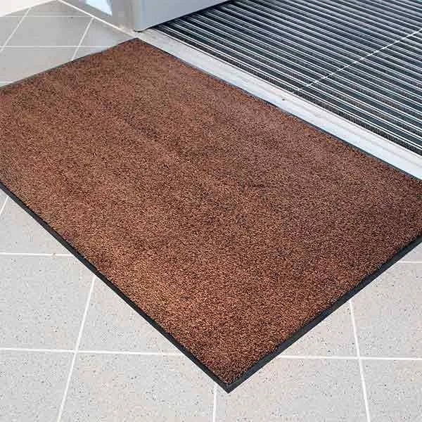 COBA -  COBA Vstupná vnútorná rohož MICROFIBRE DOORMAT 90x150 cm (béžová, hnedá, čierna, fialová)