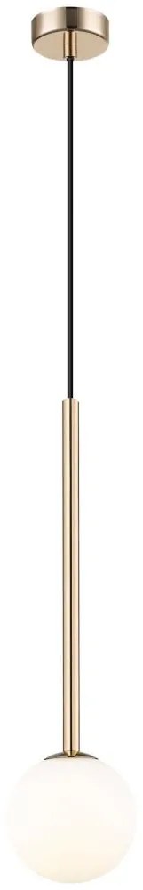 Zuma Line P0574-01F-F7AA - Luster na lanku ARCTURUS 1xG9/4W/230V zlatá