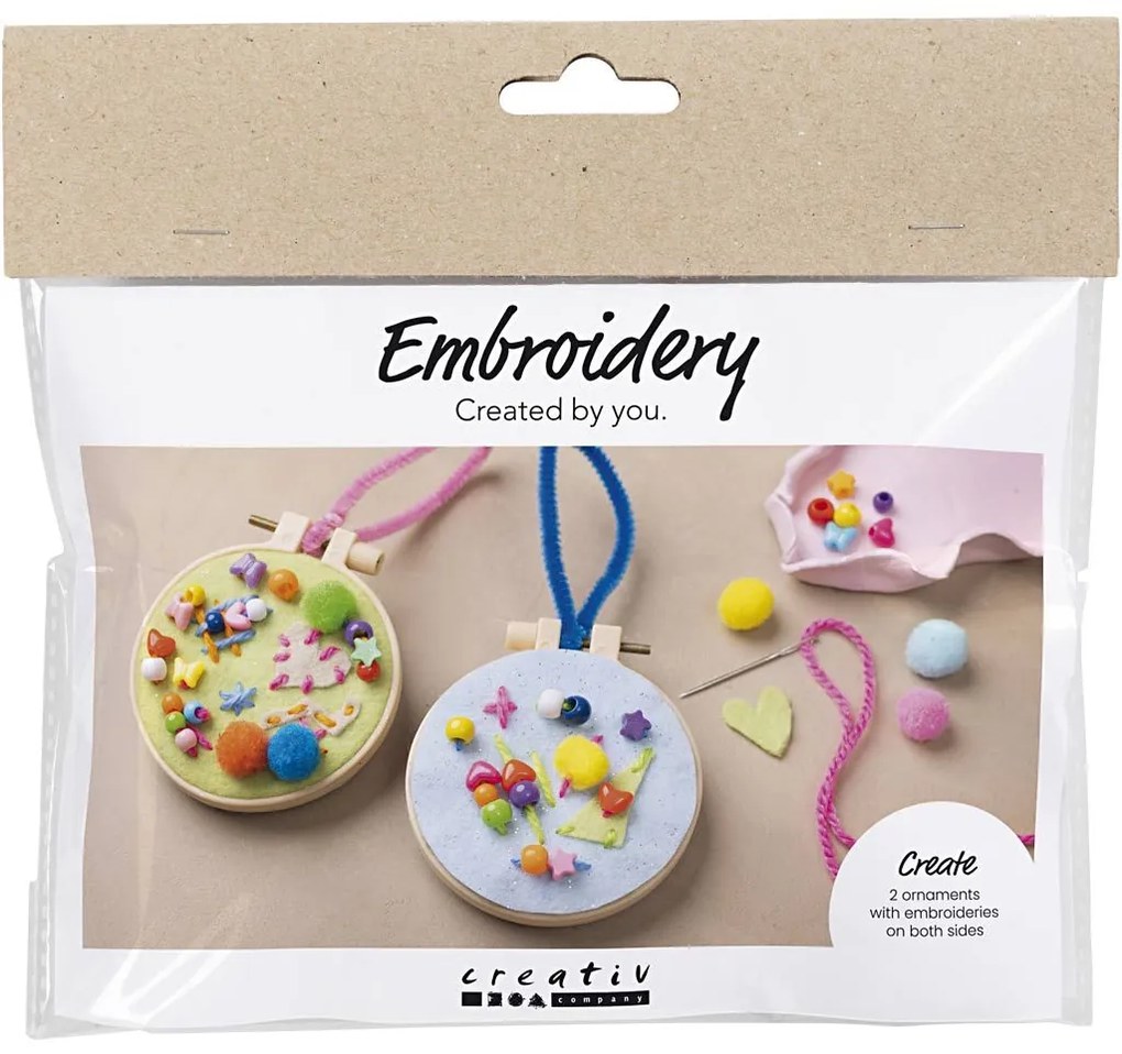 Kreatívna sada Vyšívanie závesných dekorácií