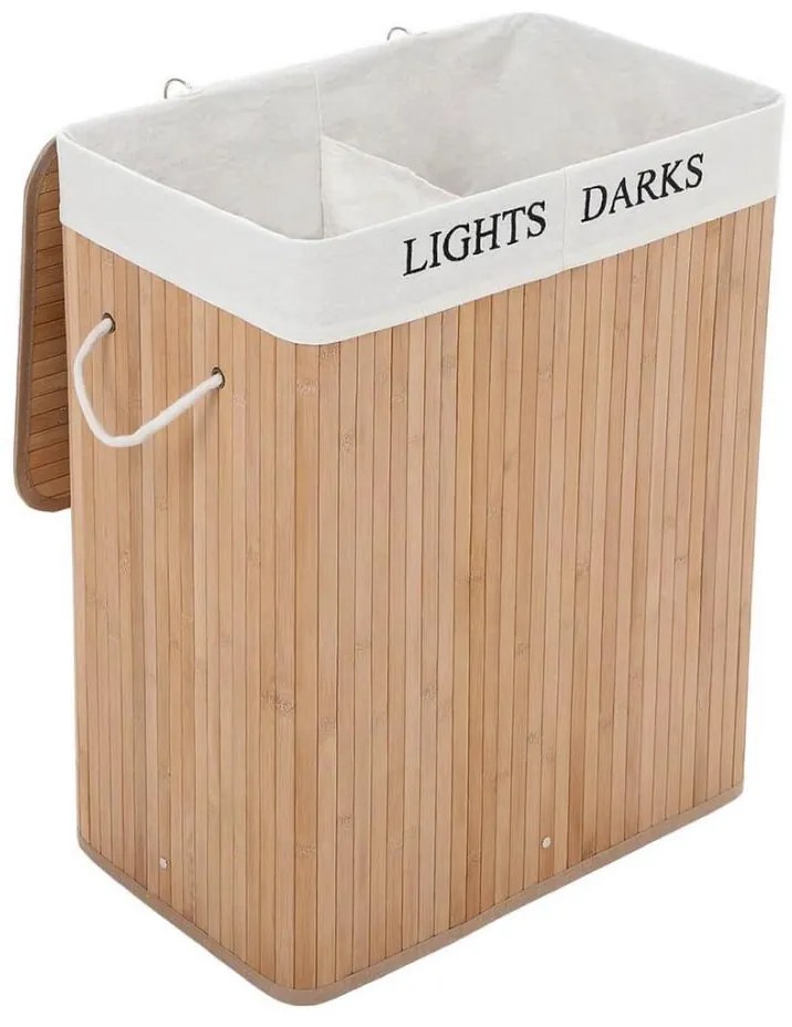 Kôš na bielizeň GUS hnedý