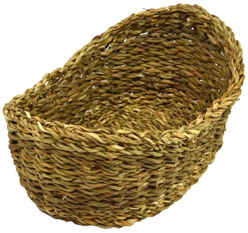Súprava 3 oválnych boxov z morskej trávy