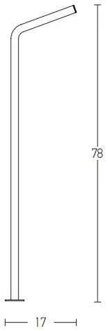 Zambelis E206 - LED Vonkajšia lampa LED/10W/230V IP54 antracit