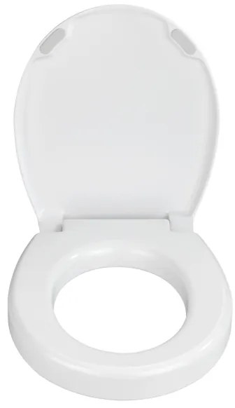 WENKO 21905100-WC sedátko SECURA 37x44 cm biela/sivá