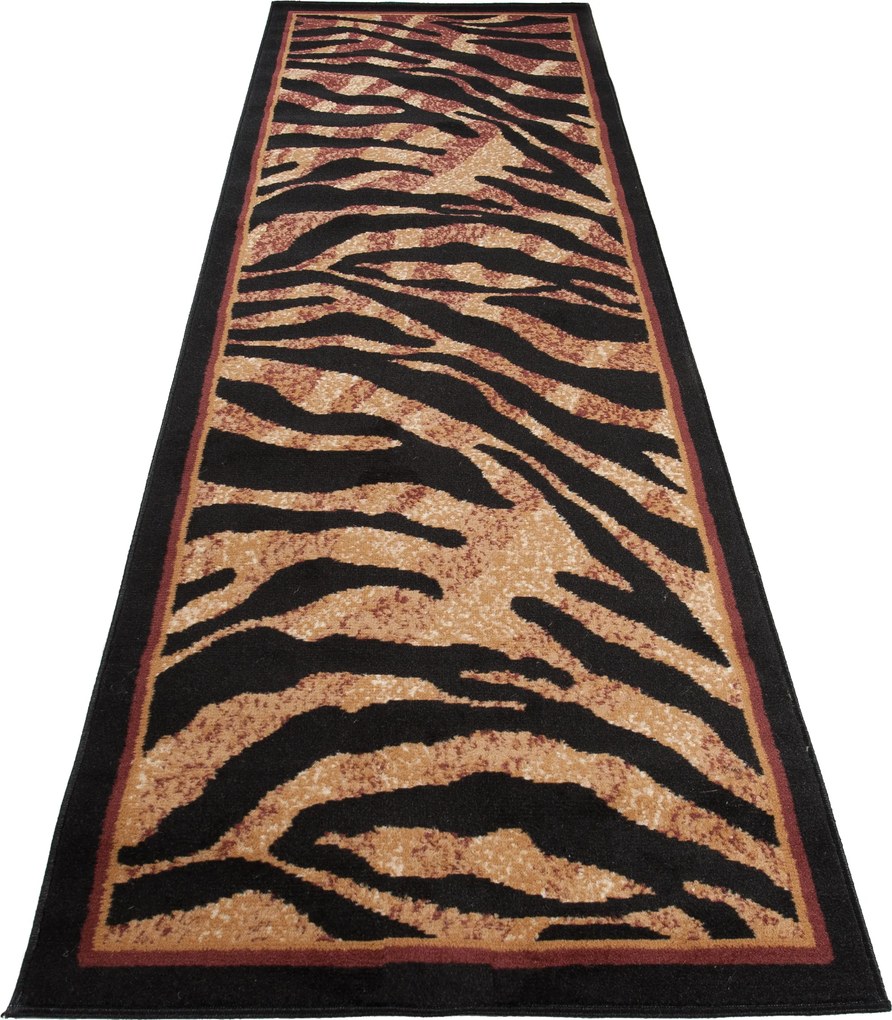 TA Koberec 6601A ČIERNY ATLAS PP Rozmer: 80x300 cm