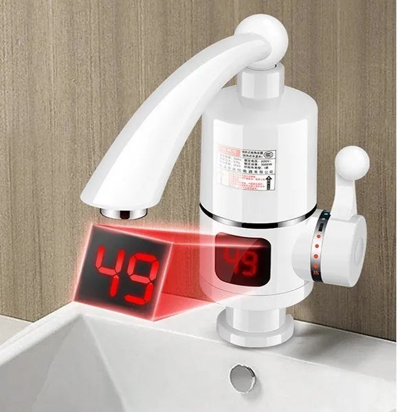 Vekr 24063 Stojanková LCD prietoková batéria s elektrickým ohrevom vody 3000W