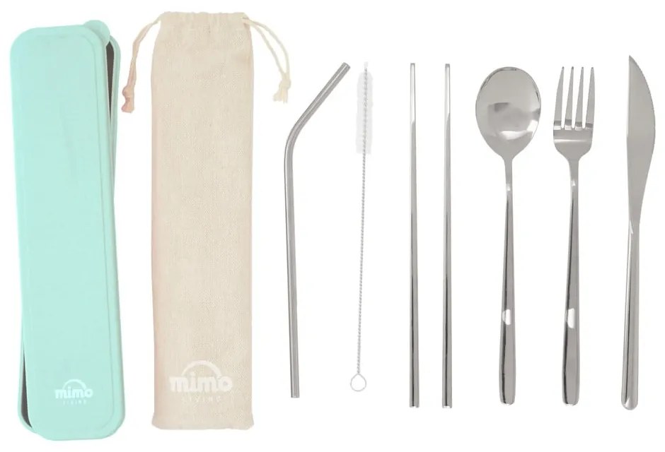 Antikoro príbor v striebornej farbe 6 ks Mimo – Premier Housewares