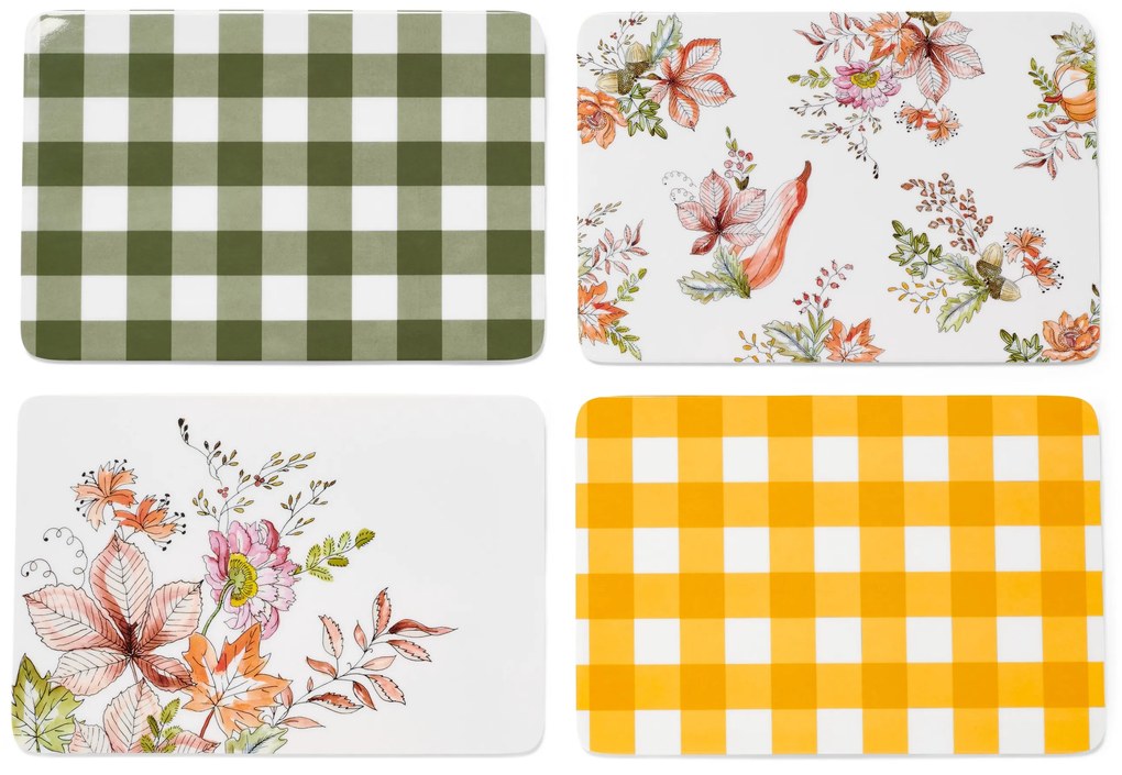 4 raňajkové dosky na krájanie