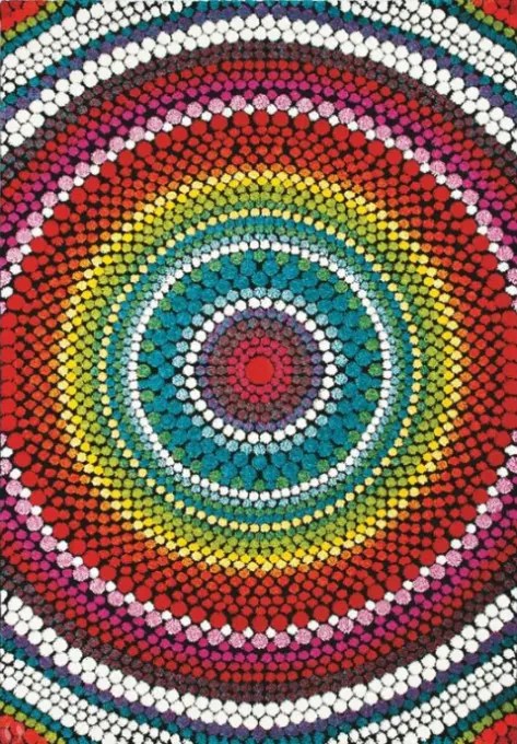 Koberec Relief 22844-110 Multi