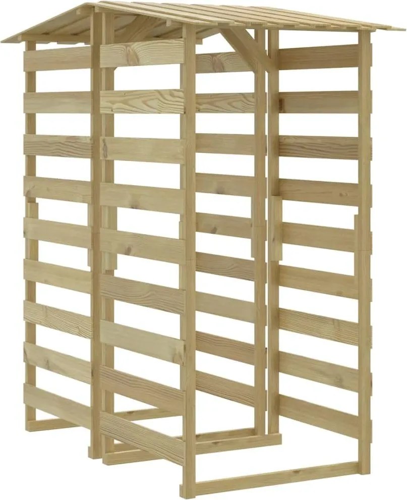 Pergoly so strechami 2 ks 100x90x200 cm impregnovaná borovica