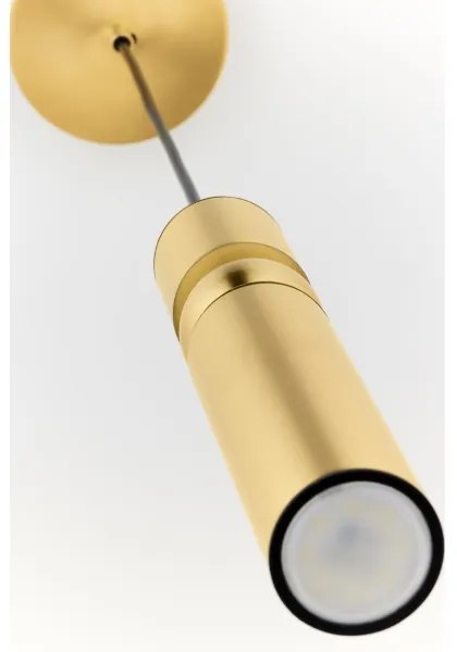Jupiter 2009 - Luster na lanku ALAS 1xGU10/10W/230V zlatá