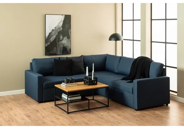 Konferenčný stolík CORA dub/čierna