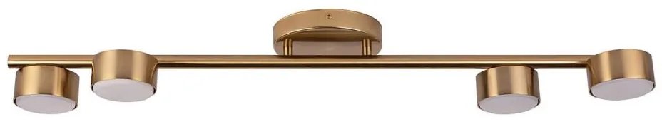 Bodové svietidlo PUNTO 4xGX53/12W/230V zlatá