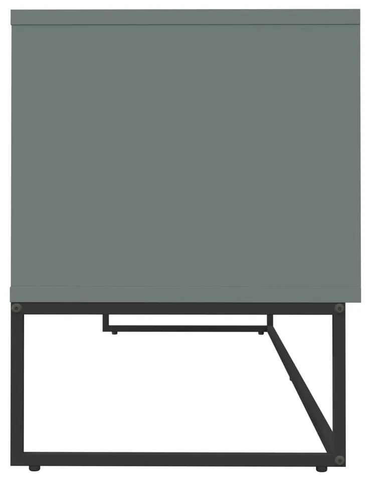 Sivozelený TV stolík 176x57 cm Lipp - Tenzo