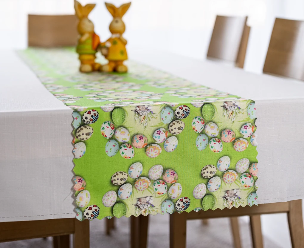 Dekorstudio Veľkonočný behúň s potlačou - Vzor WN9 Rozmer behúňa (šírka x dĺžka): 40x140cm