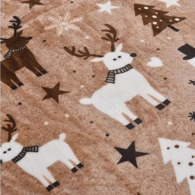 Jahu Deka z mikroplyšu – Severská rozprávka 150×200 cm