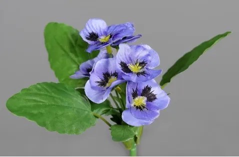 Umelá kvetina Zväzok sirôtok 17 cm, fialová%